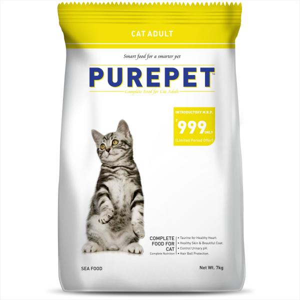 PurePet Sea Food Adult Cat Food 7000 gm - Petfood