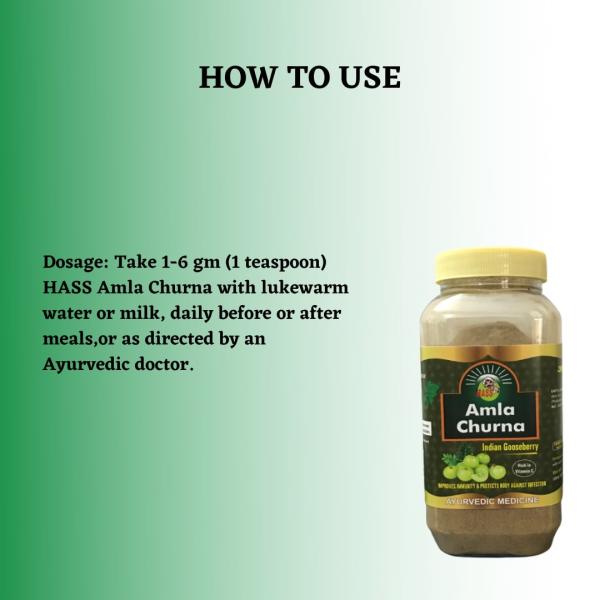 HASS Amla Churna (Pack of 2 x 250 gm) 1's - Speciality Medicines