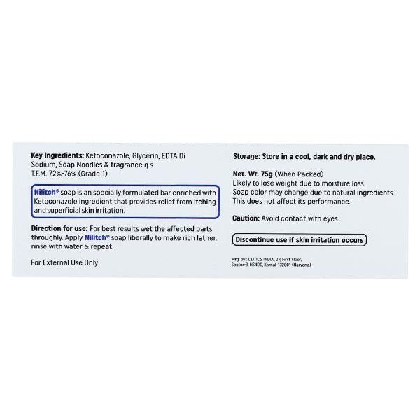NIL ITCH Soap 75gm - Fungal Infections-Taa