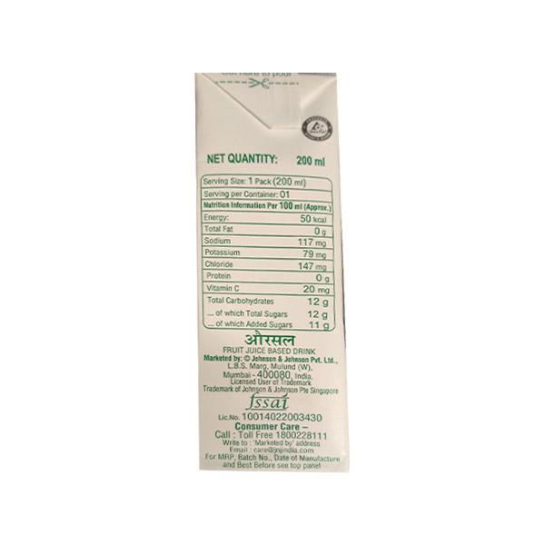 ORSL LEMON FLAVOUR Liquid 200ml - Supplements-Ele