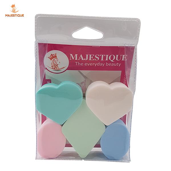 Netmeds | Majestique Face Rhombus shape Puff Sponge Set contains 4 blending sponges 1's