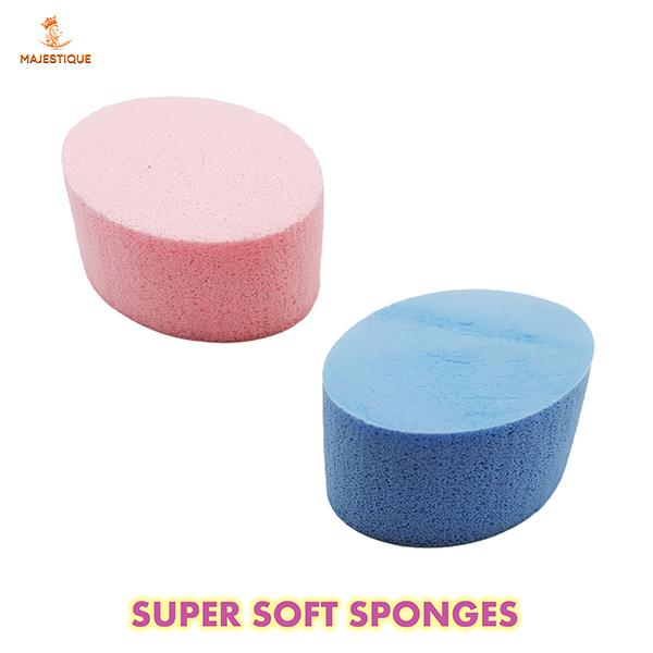 Majestique Face Rhombus shape Puff Sponge Set contains 4 blending sponges 1's - Sponges & Applicators