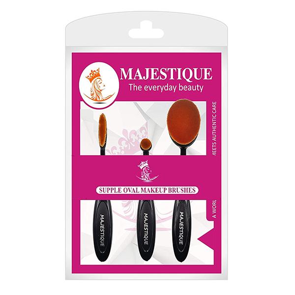 Netmeds | Majestique Supple Oval Makeup Brushes 1's