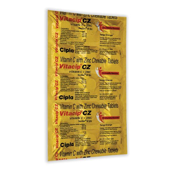 VITACIP CZ Chewable Tablet 15's - Supplements-Vam
