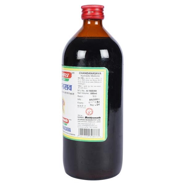 Baidyanath Chandanasava Tonic 680 ml - Speciality Medicines