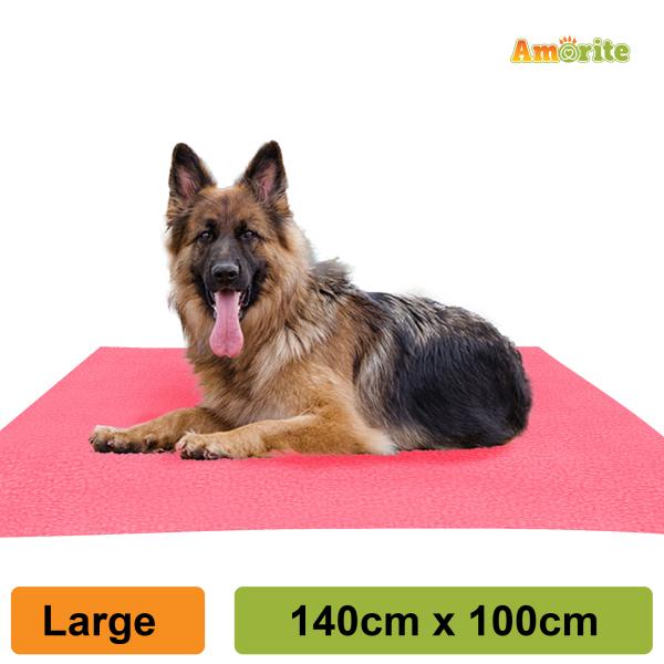 Netmeds | Amorite Waterproof Dog Bed Sheet For Bed Protector (Large 100Cm X 140Cm) salmon Rose 1's