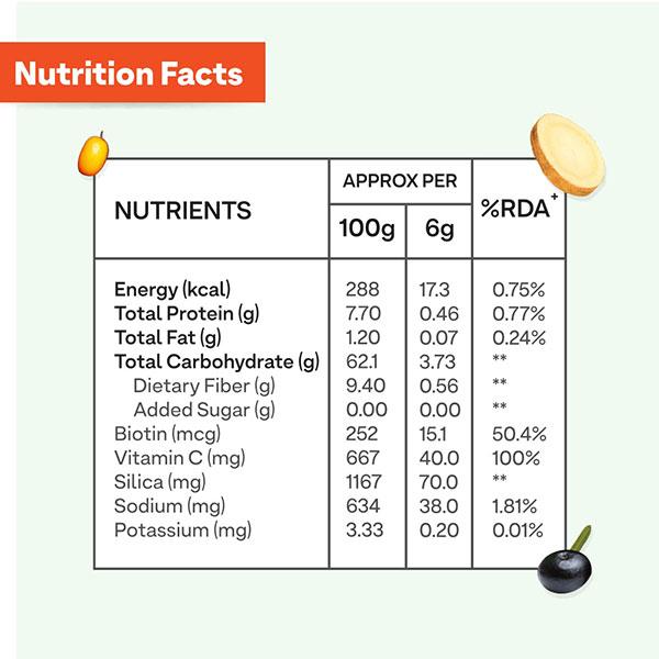 OZiva Collagen Builder Powder - Berry Orange 250 gm - General Health