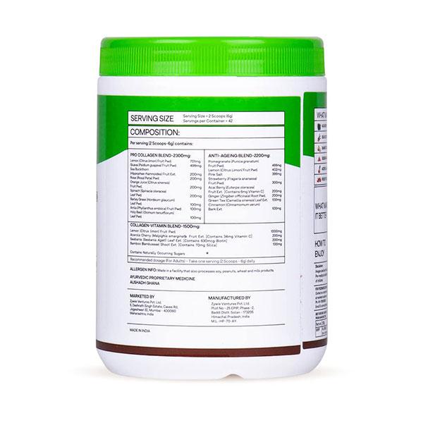 OZiva Collagen Builder Powder - Berry Orange 250 gm - General Health