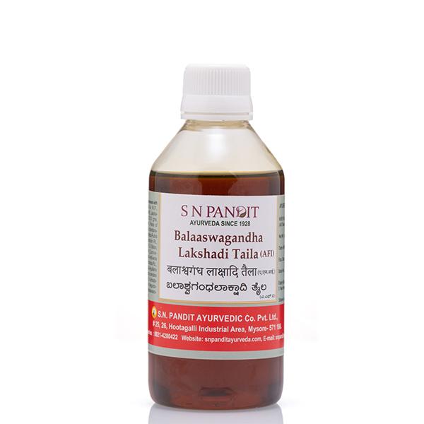 S N Pandit Balaaswagandha Lakshadi Taila 200 ml - Speciality Medicines