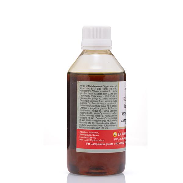 S N Pandit Balaaswagandha Lakshadi Taila 200 ml - Speciality Medicines