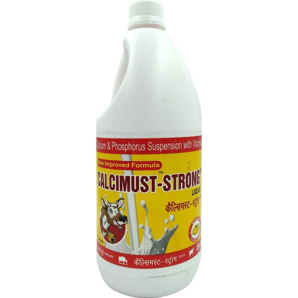 Vet Mankind Calcimust Strong Liquid 1000 ml - Feed Supplement