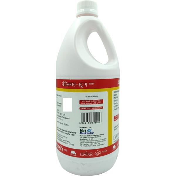 Vet Mankind Calcimust Strong Liquid 1000 ml - Feed Supplement