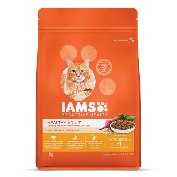 IAMS Proactive Health Nutrition for Adult Cats - Chicken 1000 gm - Petfood