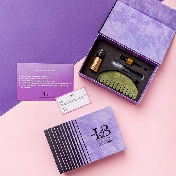 House Of Beauty jade Comb Kit 3's - Massagers
