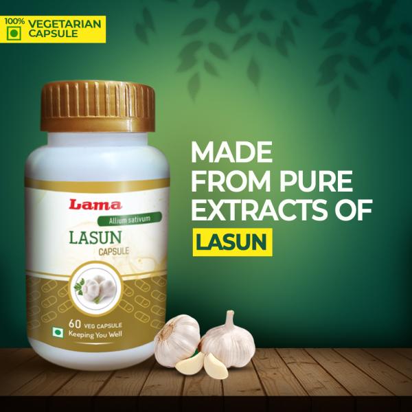 Lama Lasun Capsules 60's - Speciality Medicines