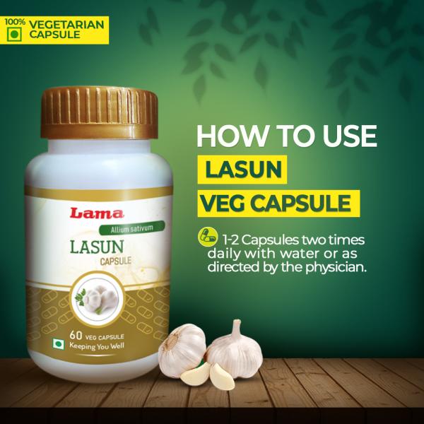 Lama Lasun Capsules 60's - Speciality Medicines