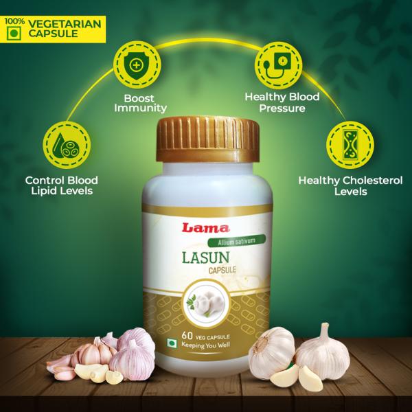 Lama Lasun Capsules 60's - Speciality Medicines