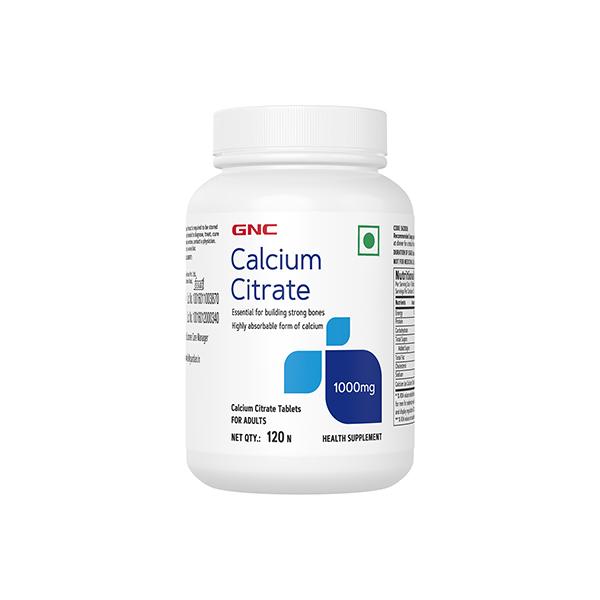 Netmeds | GNC Calcium Citrate Tablet 1000 mg 120's