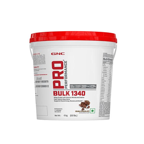 Netmeds | GNC Pro Performance Bulk 1340 Powder - Double Chocolate 4 kg