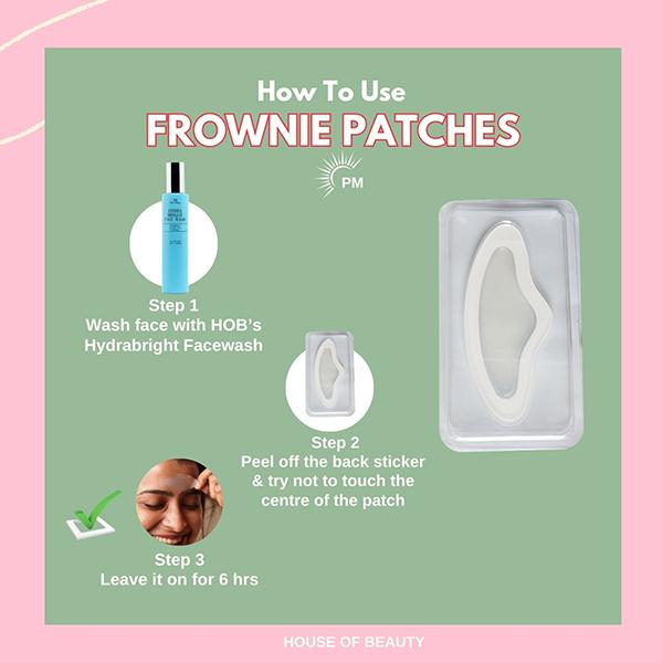 House Of Beauty Frownie Patches 1's - Masks & Peels