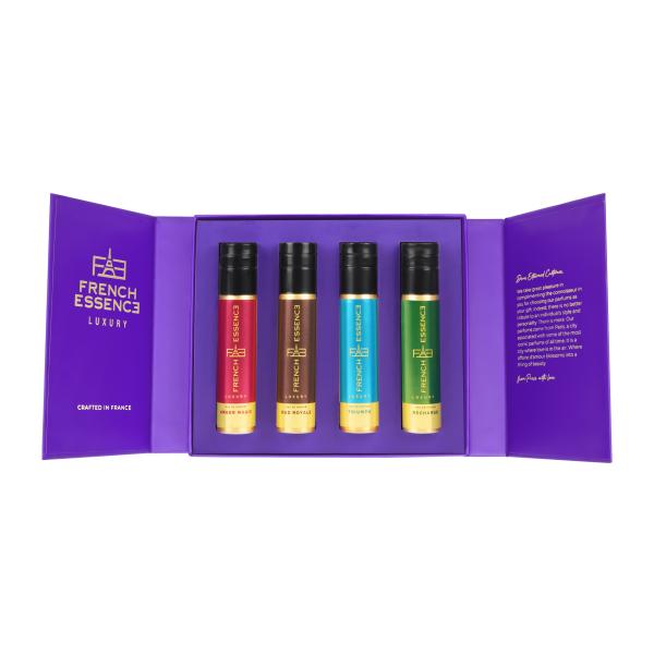 French Essence Gift Set - Eua De Parfume (Grace +Aura + Enchante + Bloom) ( Pack Of 4 x 30 ml) 1's - Perfumes (Edt/Edp)