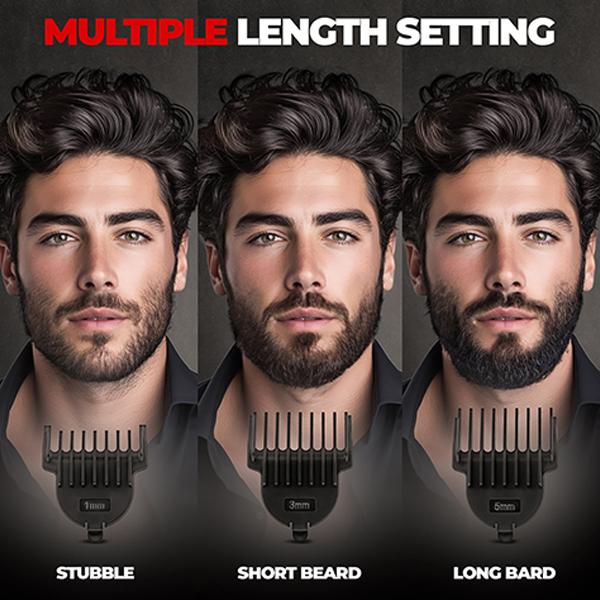 Beardo Ape-X 3-In-1 Prime Mutli Grooming Kit Trimmer for Men Nose Trimmer Shaver 120 Min Run Time 345 gm - Trimmers