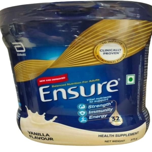 Netmeds | Ensure Nutritional Powder (Pet Jar) - Vanilla Flavour 375 g