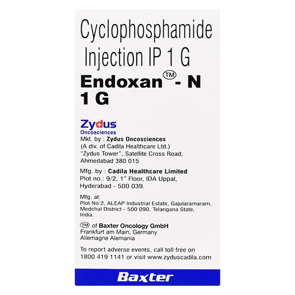 Endoxan N 1gm Injection 1's - Cancer Oncology-Cyt