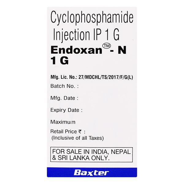 Endoxan N 1gm Injection 1's - Cancer Oncology-Cyt