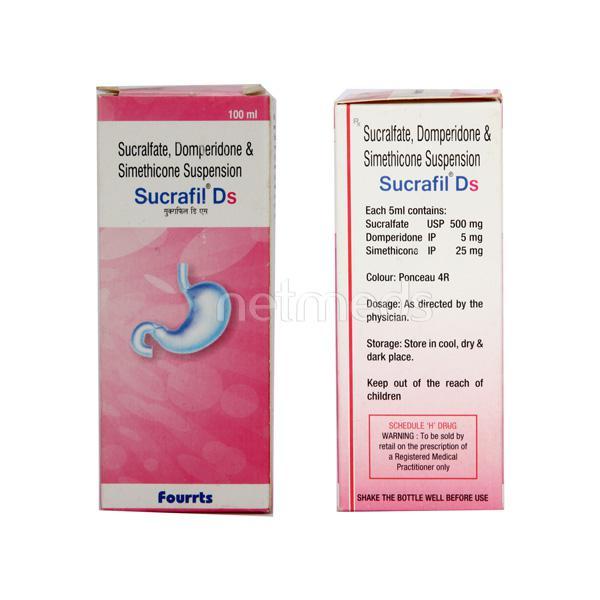 Sucrafil DS Suspension 100ml - Ulcer/Reflux/Flatulence-Aaa