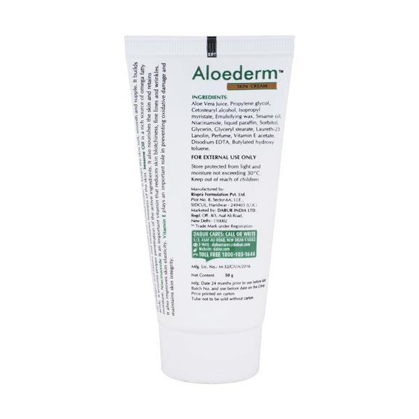 Aloederm Cream 50gm - Dry Skin-Emo