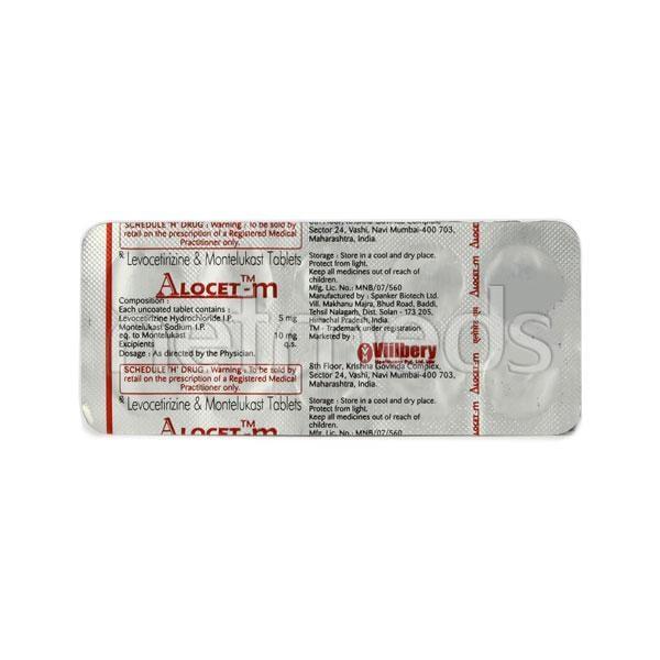 Alocet M Tablet 10'S - Allergies-Ant