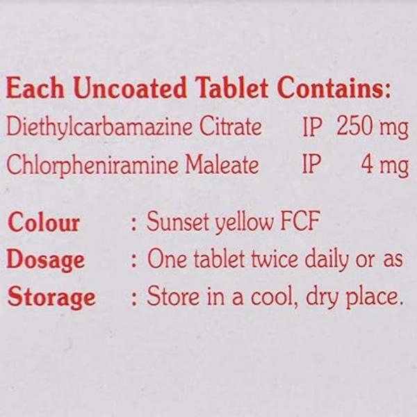 Eofil Forte Tablet 10'S - Parasitic Worms-Ant