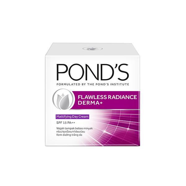 Pond's Flawless Radiance Derma+ Mattifying SPF 15 PA+++ Day Cream 50 gm - Night Cream