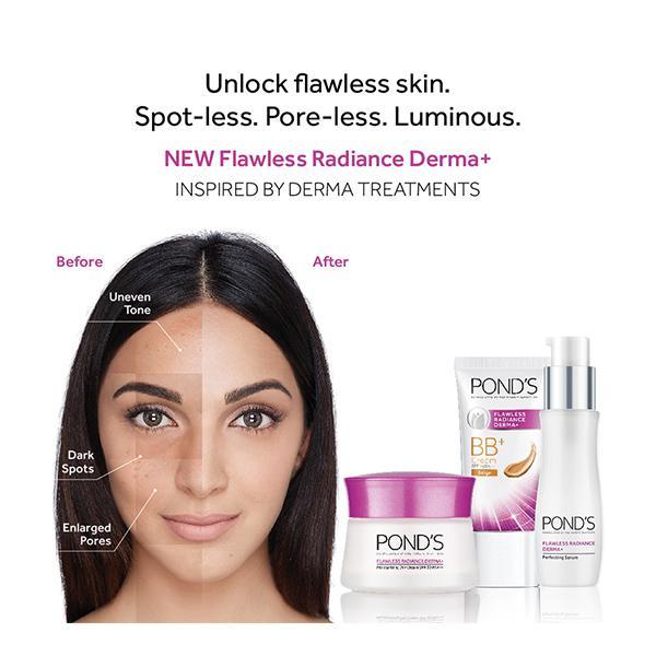 Pond's Flawless Radiance Derma+ Mattifying SPF 15 PA+++ Day Cream 50 gm - Night Cream
