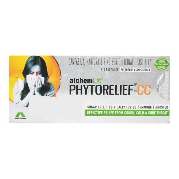Netmeds | Phytorelief CC Sugar Free Lozenges 10'S