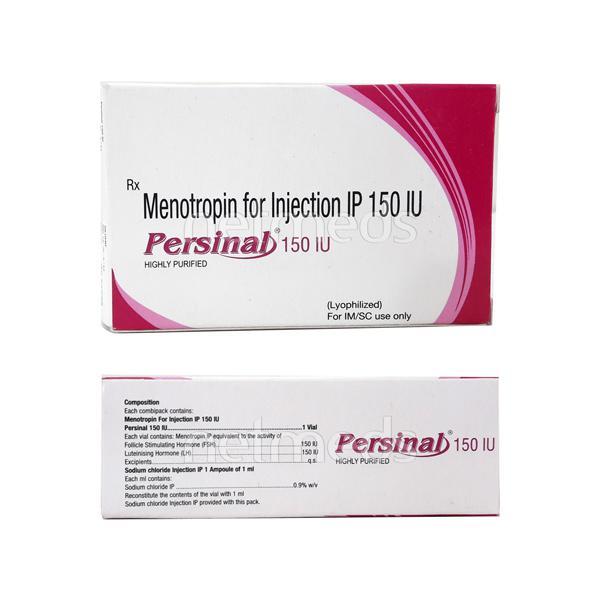 Persinal 150IU Injection 1's - Hormonal Therapy-Tro