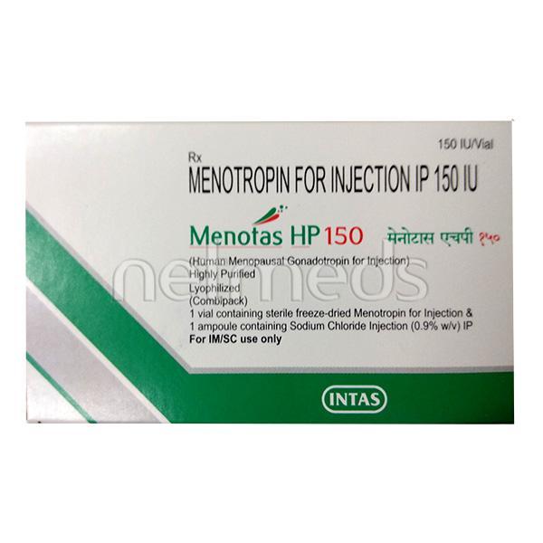 Menotas HP 150IU Injection 1's - Hormonal Therapy-Tro
