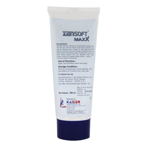 Zensoft Maxx Lotion 200ml - Dry Skin-Emo