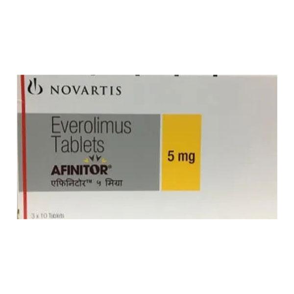 Afinitor 5mg Tablet 10'S - Auto Immune Disease-Imm
