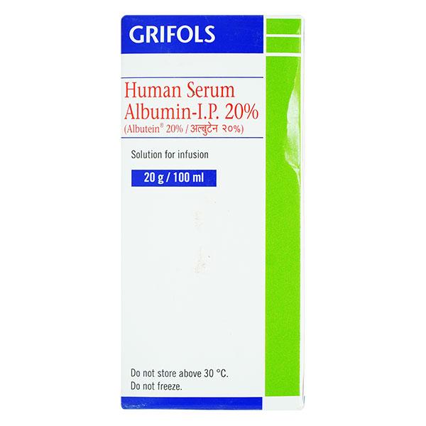 Albumin 20% Infusion 100ml - Supplements-Par
