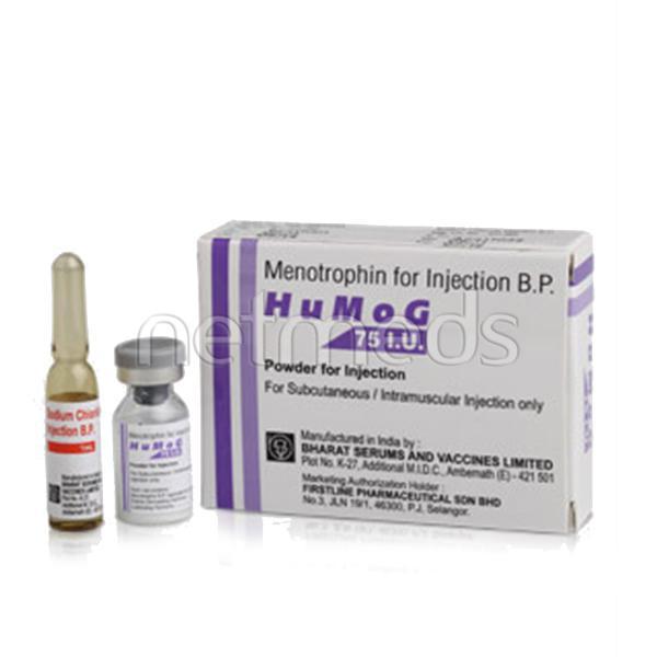 Humog HP 75Iu Injection 1'S - Hormonal Therapy-Tro