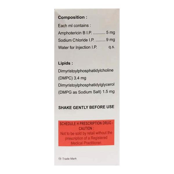 Ampholip 100 mg Injection 1'S - Fungal Infections-Anf