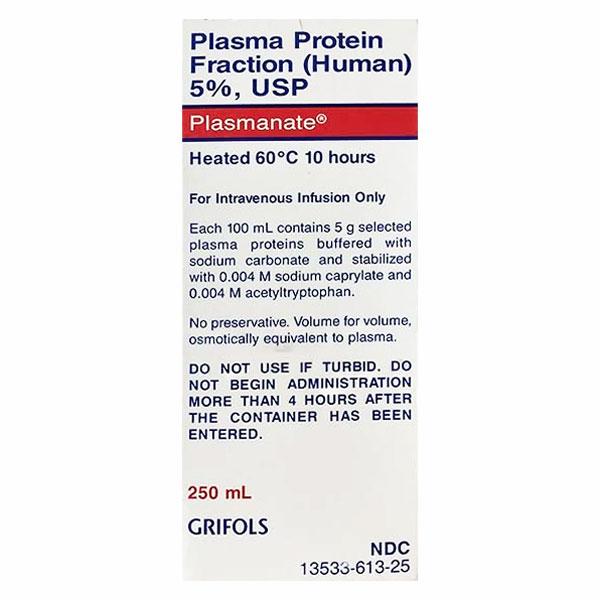 Plasmanate Infusion 250ml - Supplements-Int