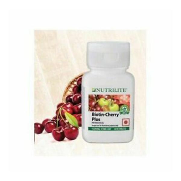 Netmeds | NUTRILITE BIOTIN-CHERRY PLUS TABLET 60'S