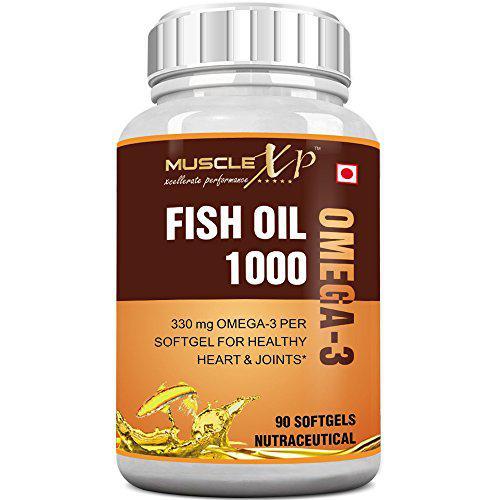 Netmeds | MuscleXP Fish Oil 1000 Omega-3 Softgel 90's