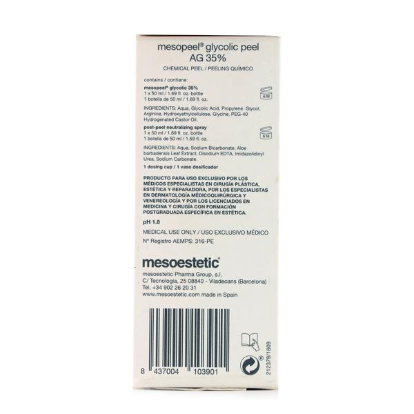 Mesoestetic Mesopeel Tca 35% Gel 50ml - Scar-Otd