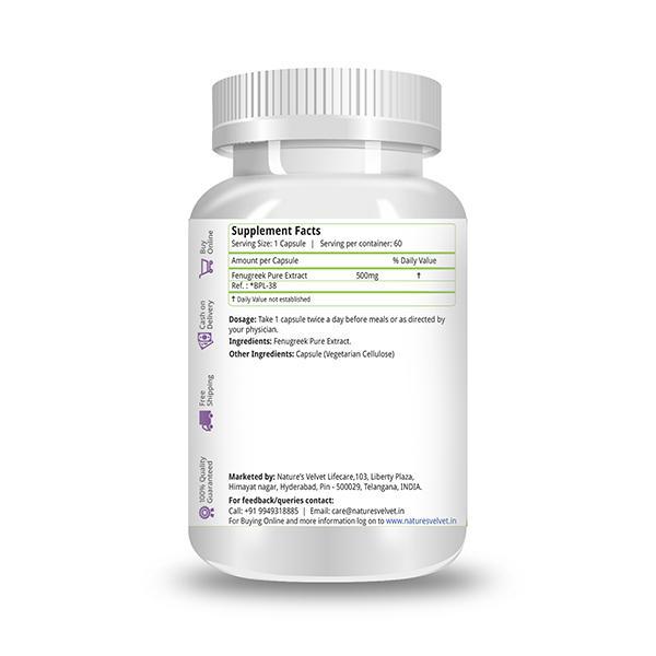 Natures Velvet Lactation Support Capsules 60's - Speciality Medicines