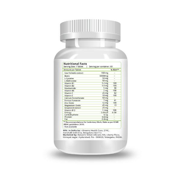 Natures Velvet Vitamin C 1000 mg Tablets 60's - Multi-Vitamins