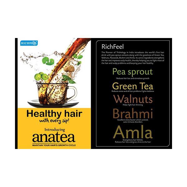 Richfeel Anatea Healthy Hair Drink Tea 50 gm - Hair Treatment